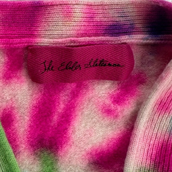 The Elder Statesman Pink and Green Knit - Picture 4 of 6
